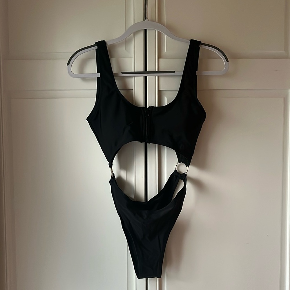 One Piece Cut Out Swimsuit